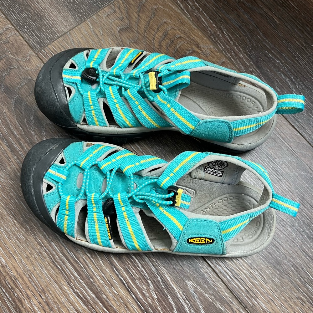 KEEN Women's Newport H2 Sandals in Turquoise